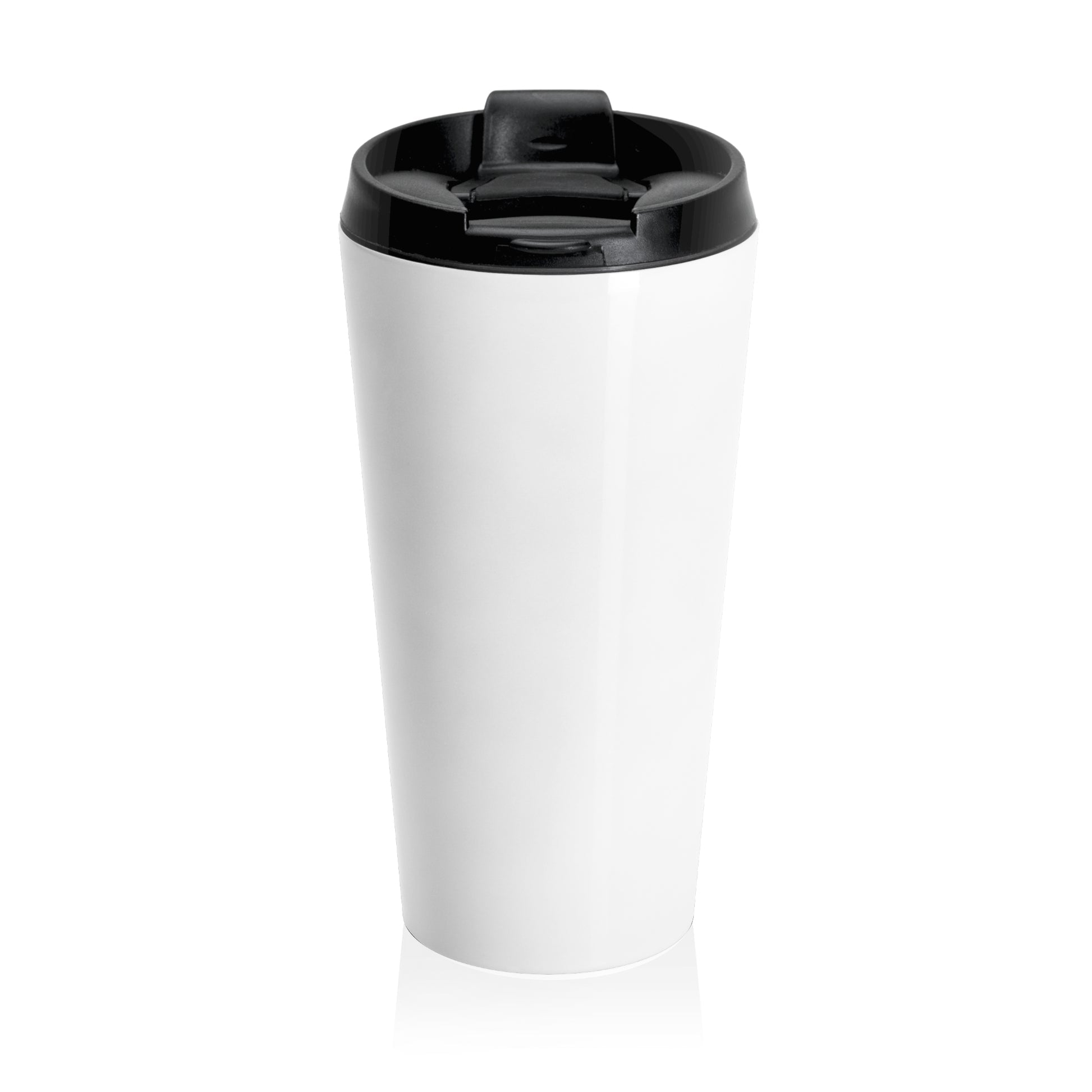 Muscle Bolt Stainless Steel Travel Mug — 'Pumped' Gym Energy Coffee Tumbler