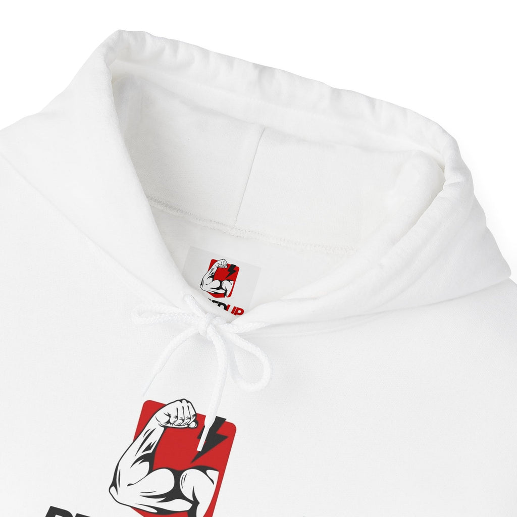 PeppedUp Supplements Hoodie — Muscle Logo Athletic Pullover